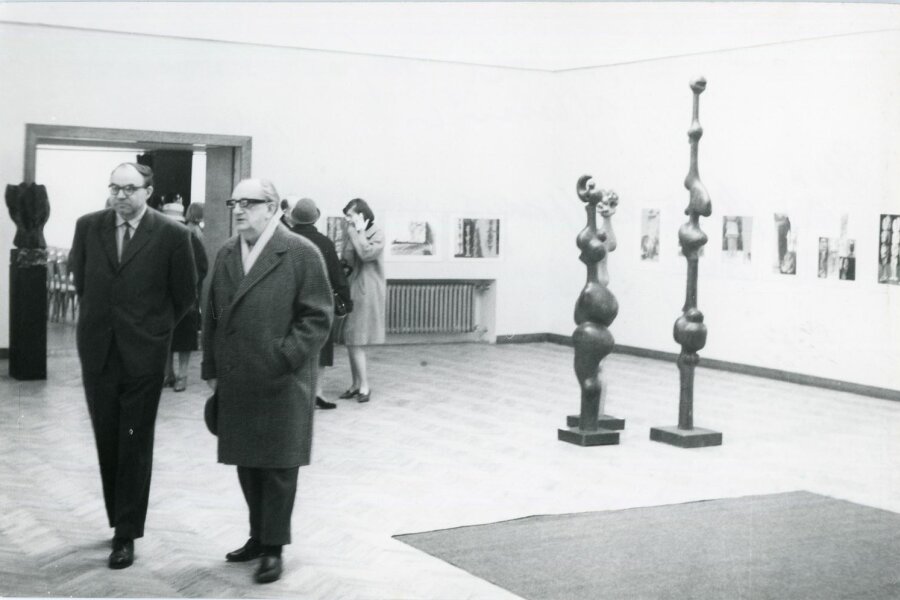 zleva: Miloslav Doležal, F. Malý